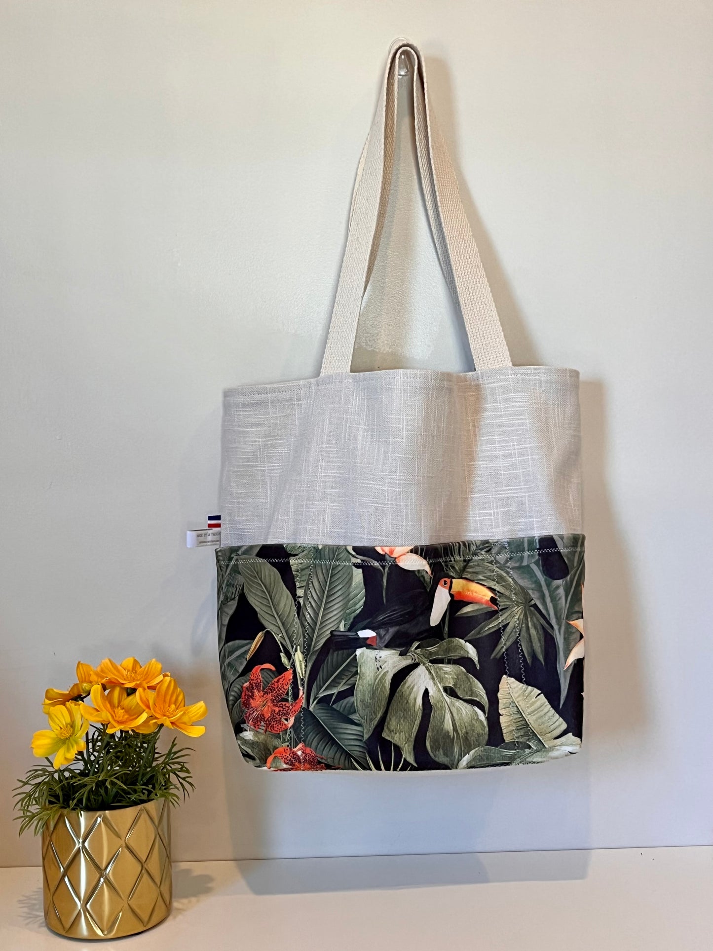 Sac Tote bag chic Lin/Jungle