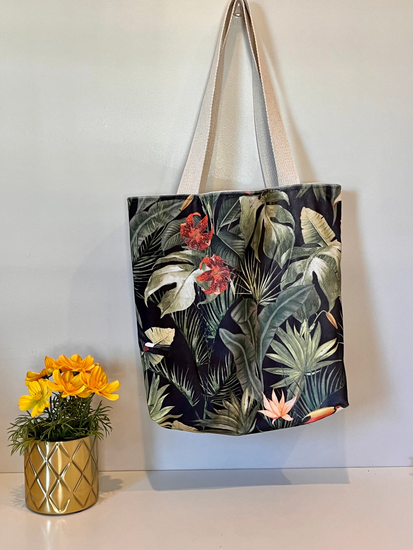 Sac Tote bag chic Lin/Jungle